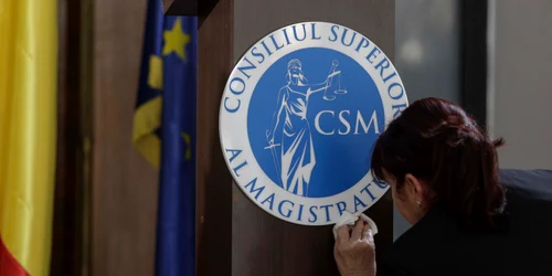 Declarații de presă susținute de președintele Daniel Grădinaru și Daniel Horodniceanu, vicepreședinte, la finalul ședinței de constituire a noului CSM, în București. FOTO Inquam Photos / Octav Ganea