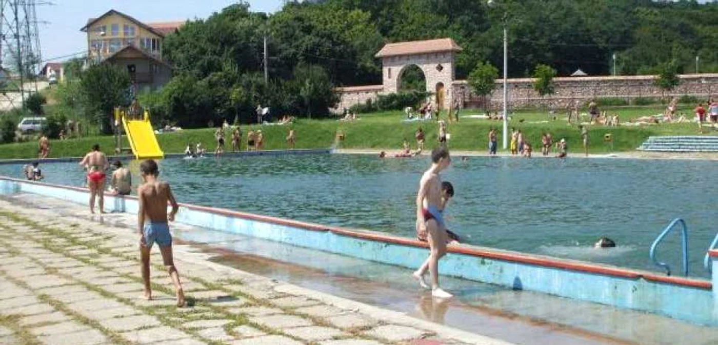 Foto Adevărul/Ştrandul Schit este singurul din Alba Iulia 