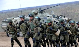 rusia exercitii militare soldati rusi foto twitter news.ro