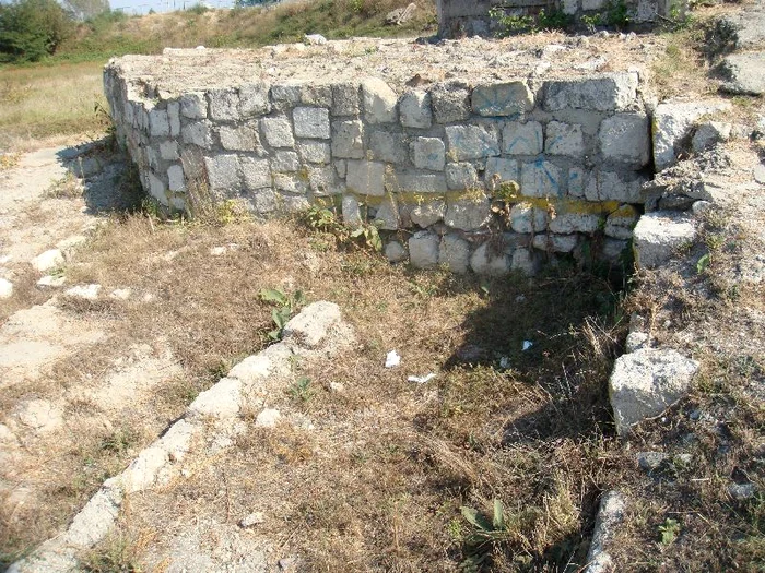 Cetatea Giurgiu în ruine