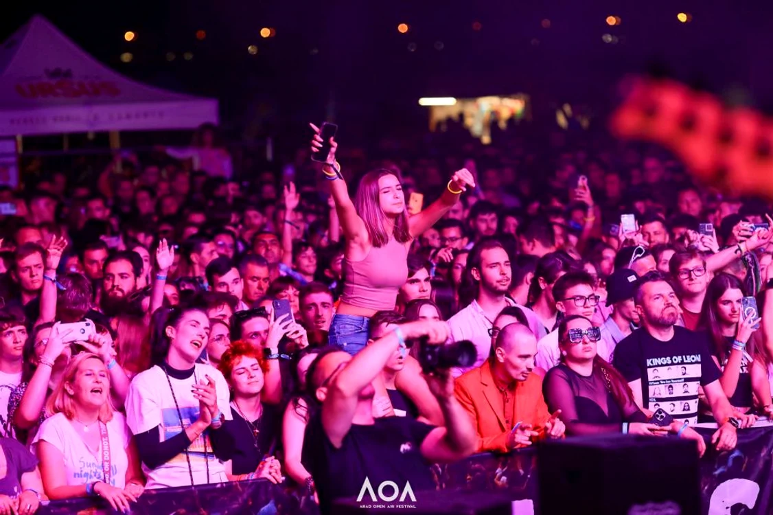 Tinerii au partiicpat în număr mare la festival FOTO: Seba Tătaru