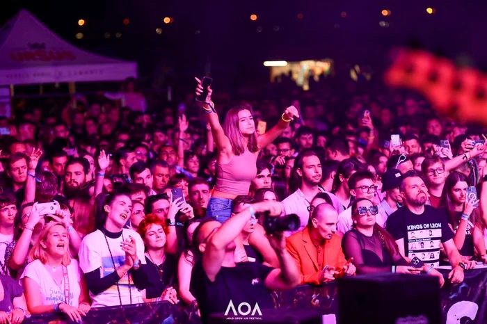 Tinerii au partiicpat în număr mare la festival FOTO: Seba Tătaru