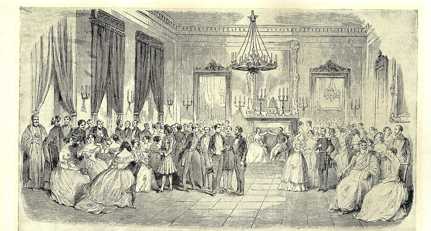 Prince Gheorghe Bibescu prom court