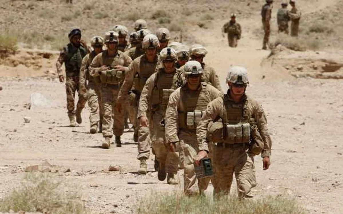 Soldaţi americani în Iordania. FOTO: Reuters