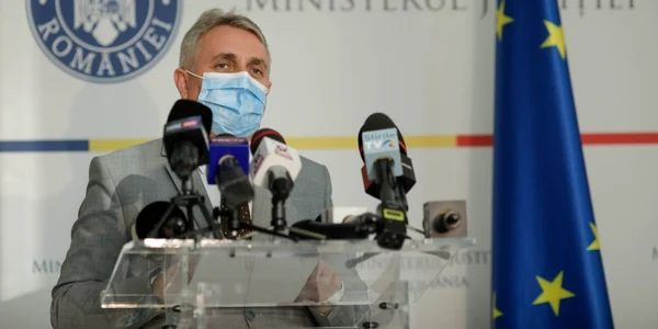 Lucian Bode - conferinţă Ministerul Justiţiei - 2 sep 2021 / FOTO Inquam Photos / George Călin