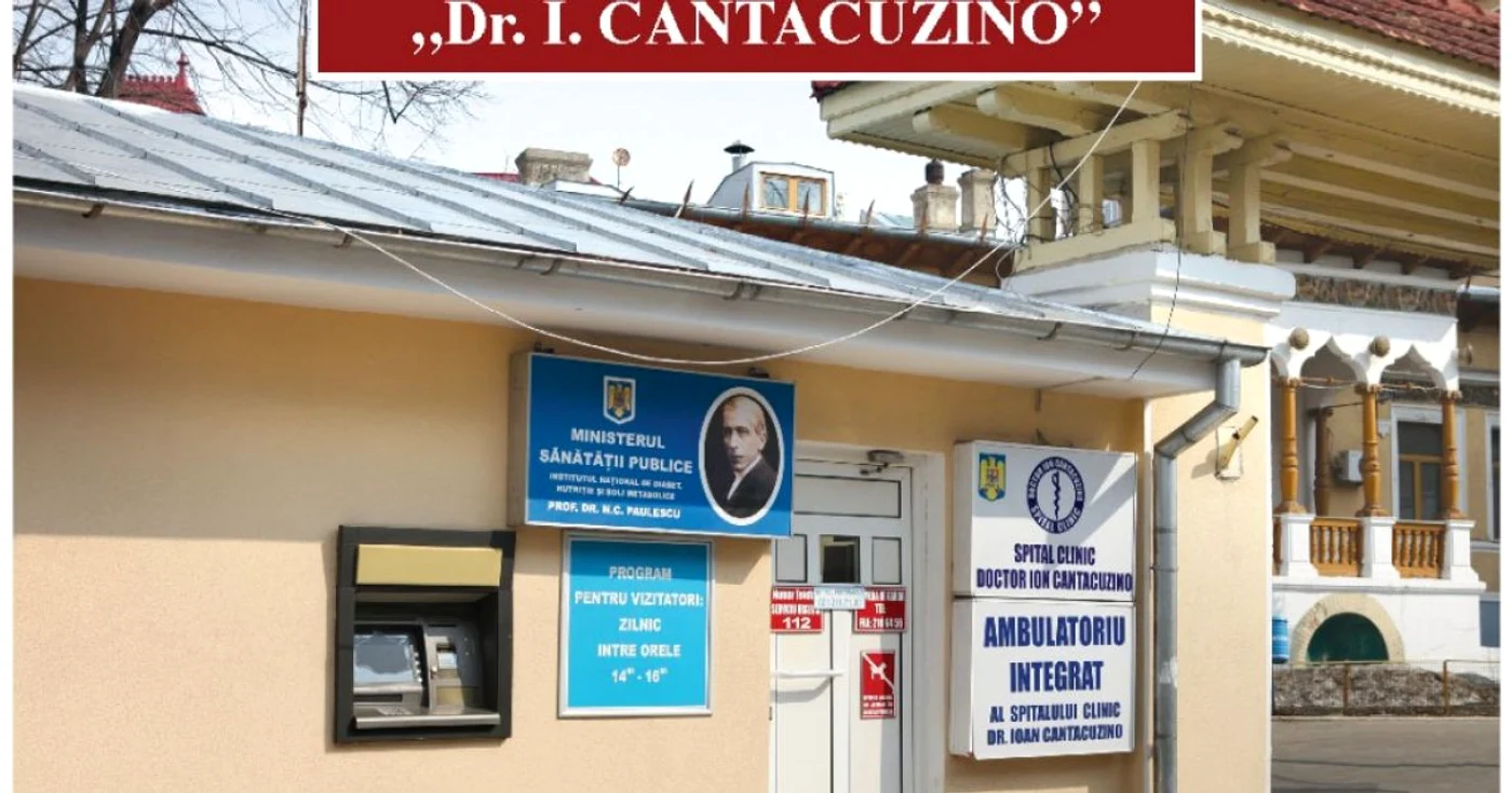 Spitalul Cantacuzino din Capitală FOTO: Arhivă