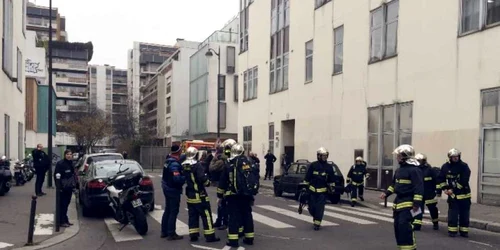 Atac la redactia ziarului Charlie Hebdo in Paris FOTO AFP