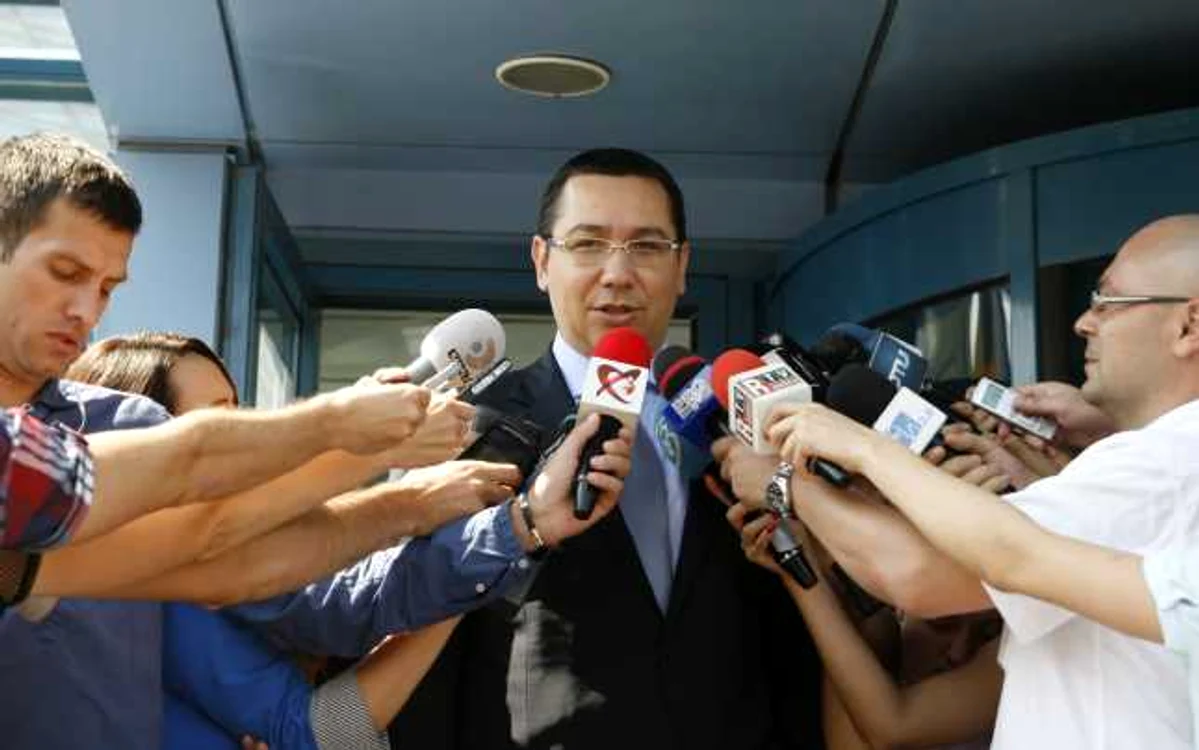 Victor Ponta a fost criticat în articolul de pe blogul din „The Economist“ FOTO Mediafax