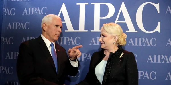 Viorica Dăncilă si vicepreşedintele SUA Mike Pence FOTO gov.ro
