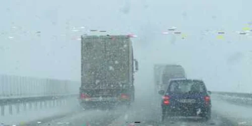 Trafic rutier îngreunat pe Autostrada A1 - foto arhivă