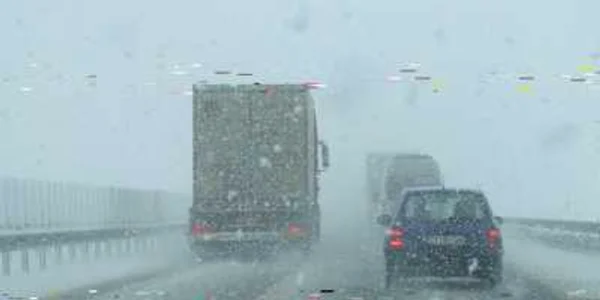 Trafic rutier îngreunat pe Autostrada A1 - foto arhivă