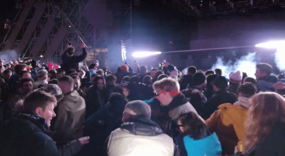 Început de bătaie la Festivalul Massif, aplanat rapid. În cât timp au ajuns jandarmii la fața locului VIDEO
