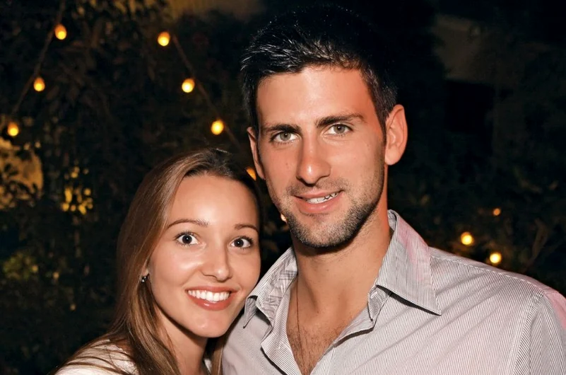 Novak Djokovic este căsătorit de mulți ani cu JelenaFoto: Facebook