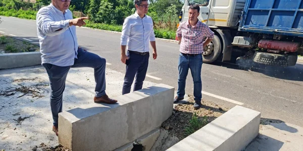 slobozia s-a incheiat modernizare drumului dn2C foto faceb/marian pavel