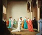 Interiorul unui harem, pictură de Henriette Browne, expusă la Paris în 1861. FOTO: Wikimedia Commons