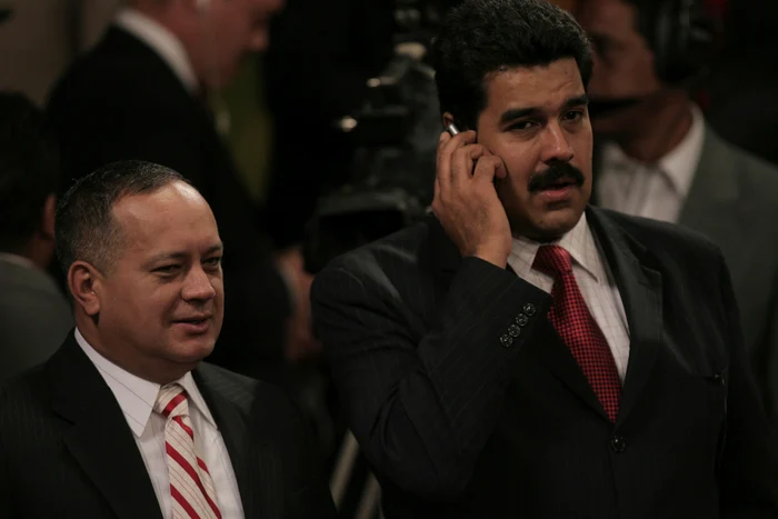 Maduro și actualul ministru de interne Diosdado Cabello - 2010 FOTO shutterstock