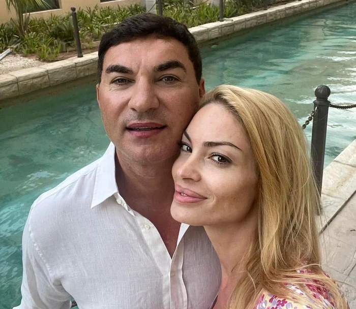 Valentina Pelinel și soțul său, Cristi Borcea FOTO Adevărul