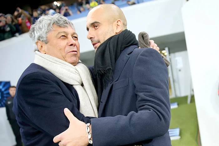 Lucescu şi Guardiola sunt prieteni de ani buni