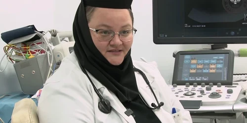 Medic maică la Spitalul CFR din Timișoara FOTO arhivă personală