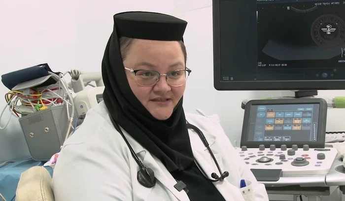 Medic maică la Spitalul CFR din Timișoara FOTO arhivă personală