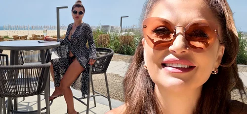 Claudia Ghițulescu, răsfăț total pe plaja din Bulgaria! 