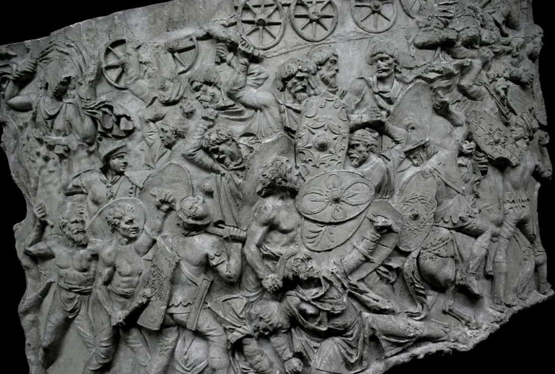 Războinicii daci în luptă cu romanii FOTO Adevărul