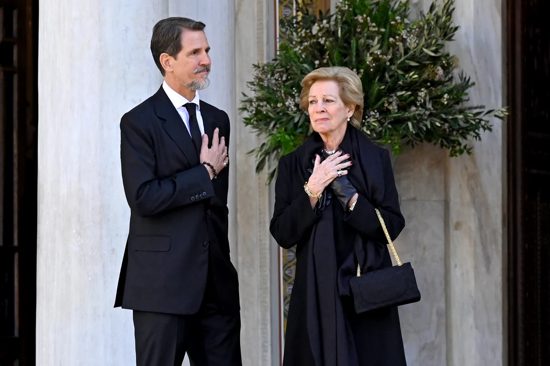 Prințul Pavlos și Anne Marie FOTO: Getty Images