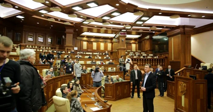 Preşedintele Legislativului Igor Corman a organizat mai multe zile ale uşilor deschise. FOTO Parlament.md