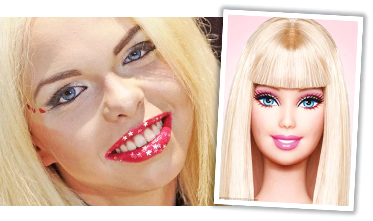 Sabrina seamănă foarte mult cu celebra păpuşă Barbie