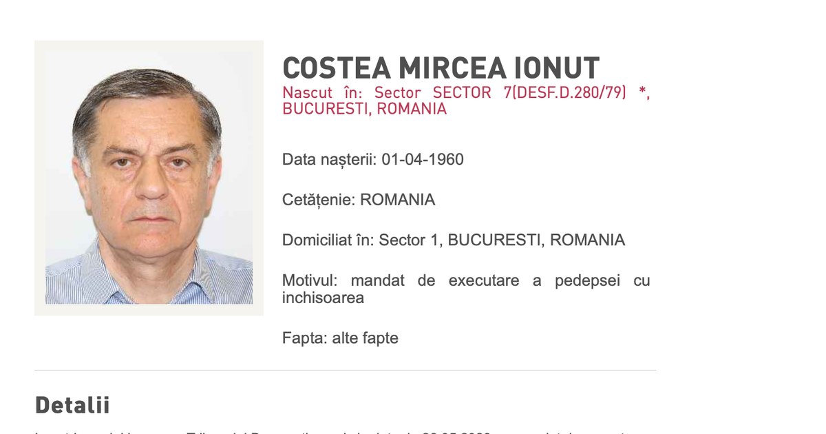 Ionuț Costea, din nou în arest în Turcia