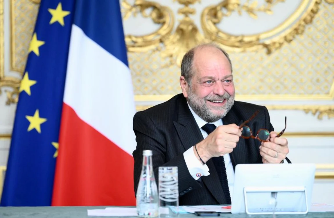 Ministrul l francez al Justiţiei Éric Dupond-Moretti neagă acuzaţiile care i se aduc în dosarul privind un conflict de interese FOTO Twitter