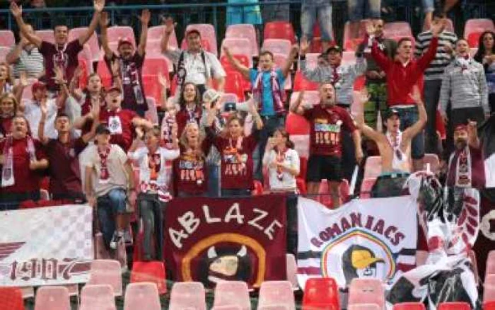 FOTBAL: Biletele la CFR Cluj-Dunărea Galaţi se vând joi