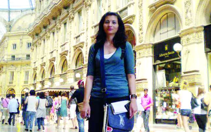 Mariana Tacu, una dintre beneficiarele programului, profesoară la Jurnalism. FOTO Arhivă personală