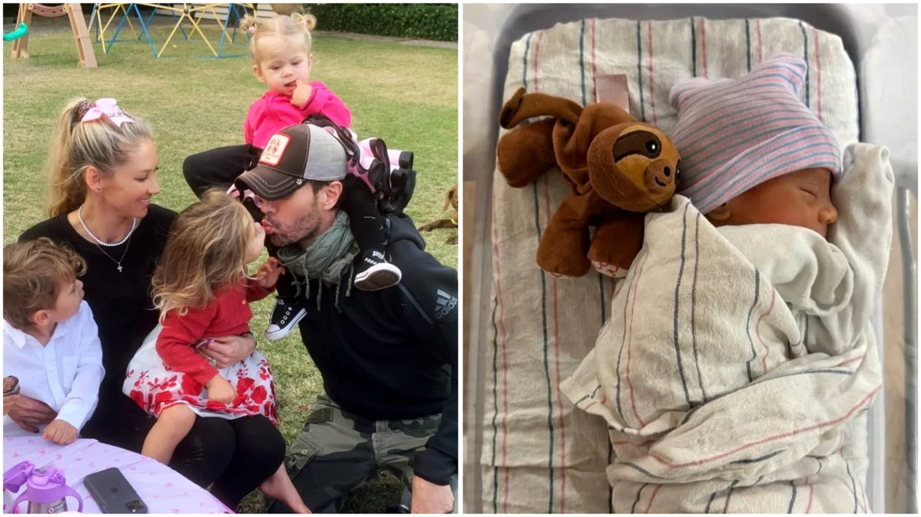 Enrique Iglesias și Anna Kournikova au o familie numeroasă - Foto: colaj Click!