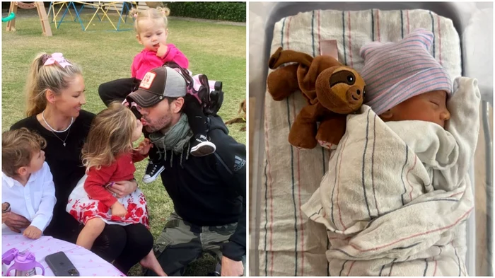 Enrique Iglesias și Anna Kournikova au o familie numeroasă - Foto: colaj Click!