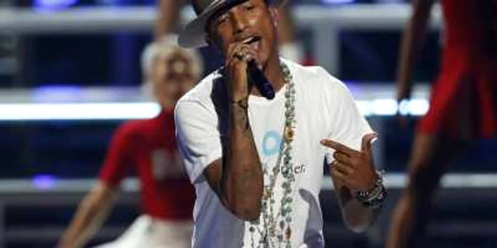 Pharrell Williams a fost recompensat cu două trofee în cadrul galei BET 2014 FOTO Reuters