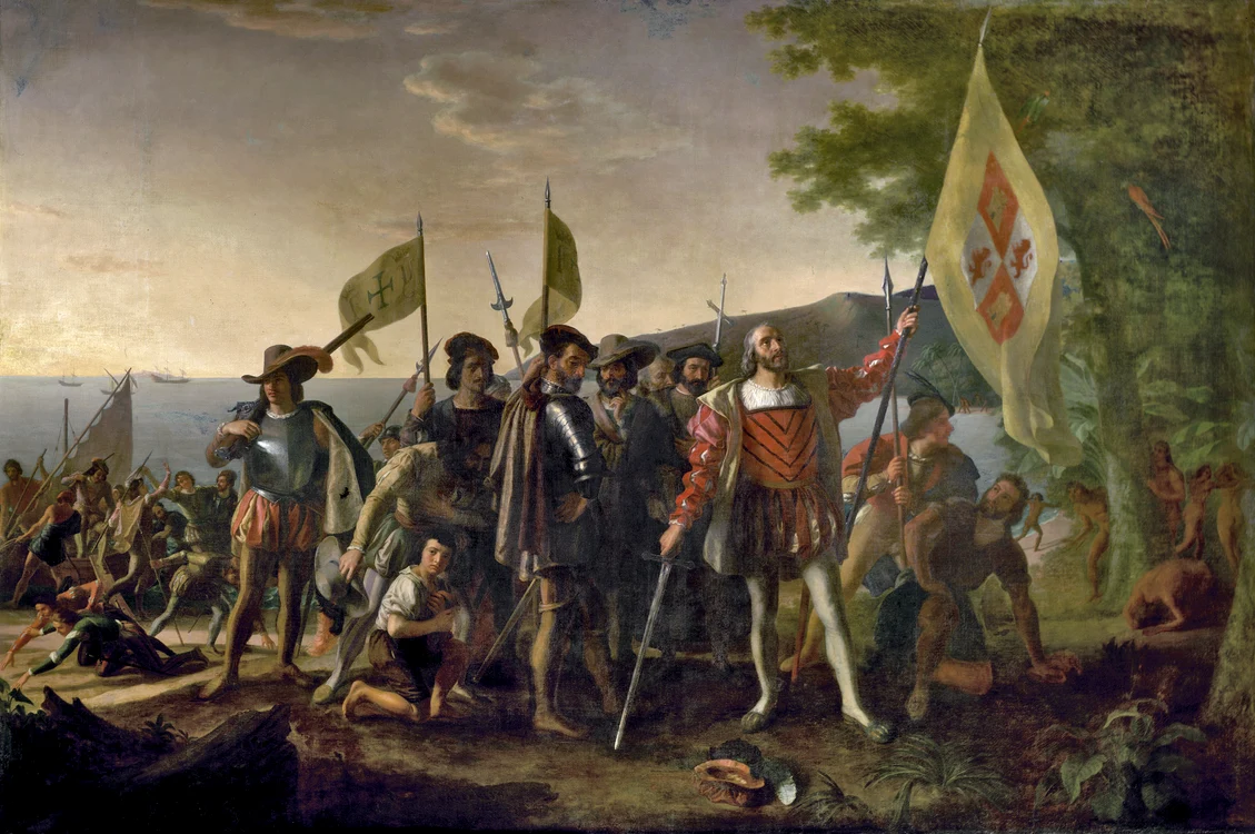 Landing of Columbus (2) (cropped) jpg