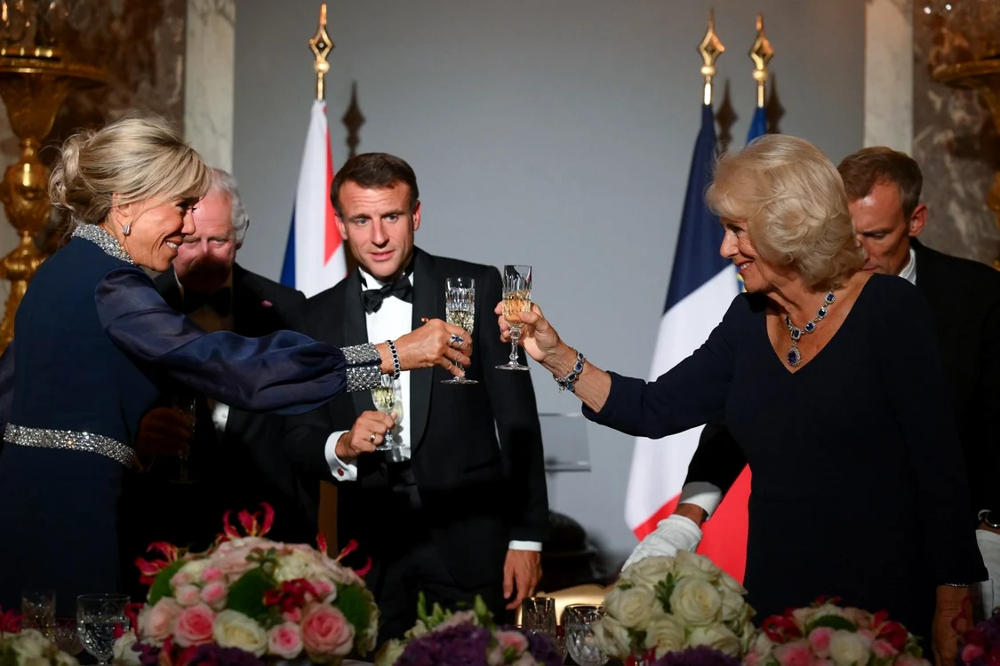 Charles si Camilla, invitati la dineul oferit de Brigitte Macron si Emmanuel Macron la Versaiiles   profimedia 0806926577 jpg