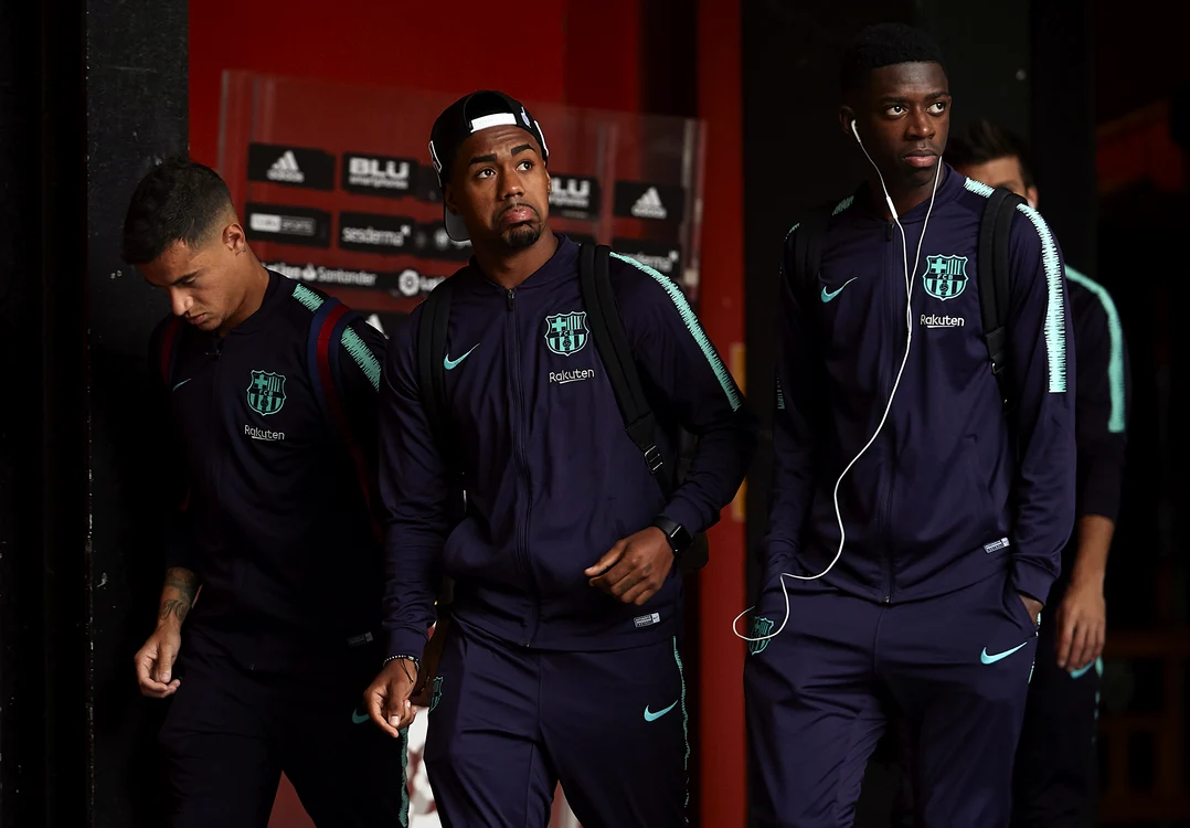 
    Alături de Coutinho, Malcom și Dembele vor încerca să suplinească absența lui MessiFoto: Guliver / GettyImages  