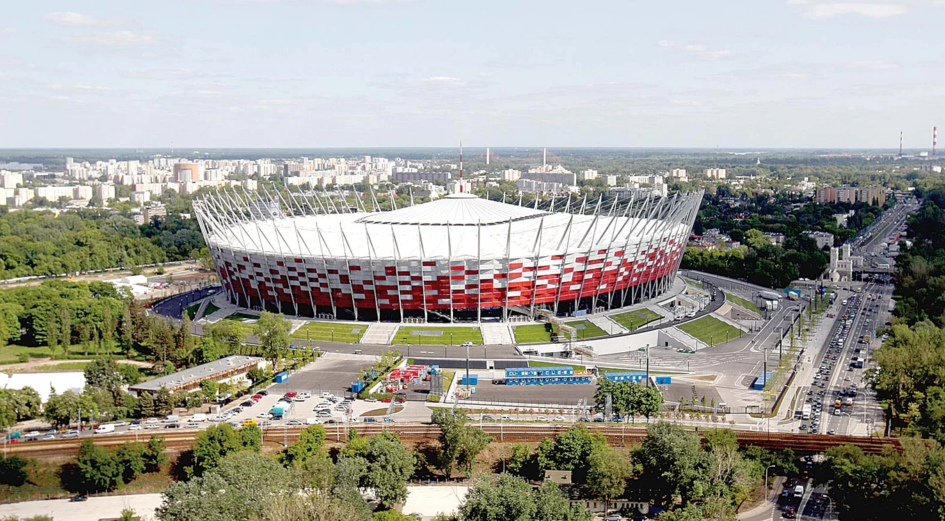 
    Pe stadionul din  Varşovia se va  disputa primul  meci al Campionatului  European  