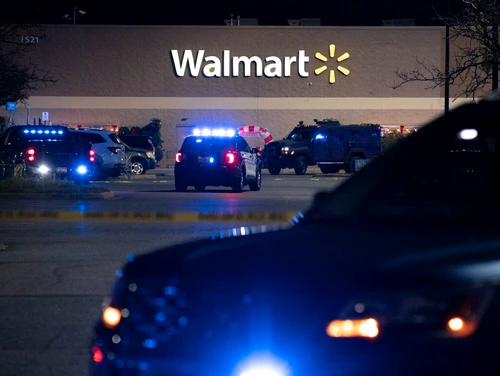 Supermarket-ul Walmart, locul în care a avut loc atacul.