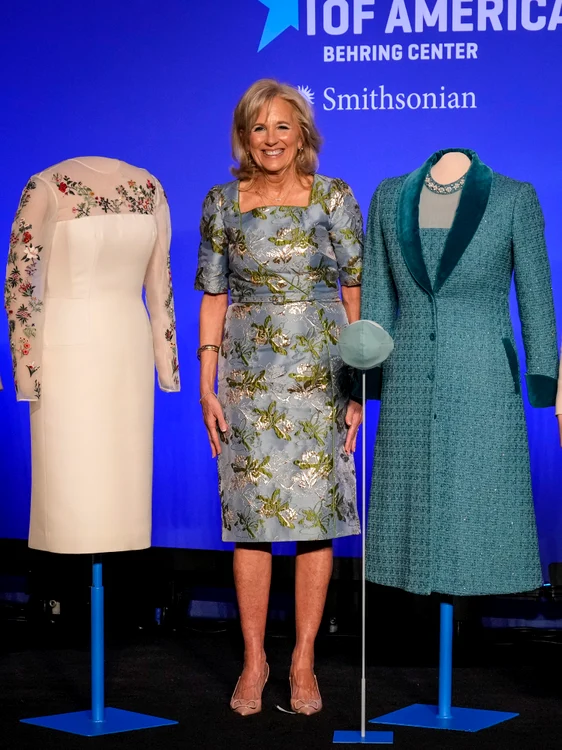 Jill Biden, la Institutul Smithsonian, FOTO: Getty Images