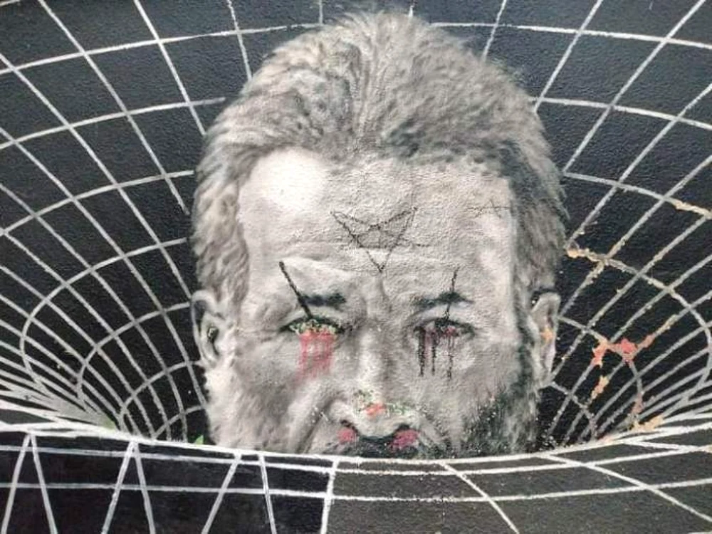 Diferite semne satanice au apărut pe chipul lui Brâncuşi