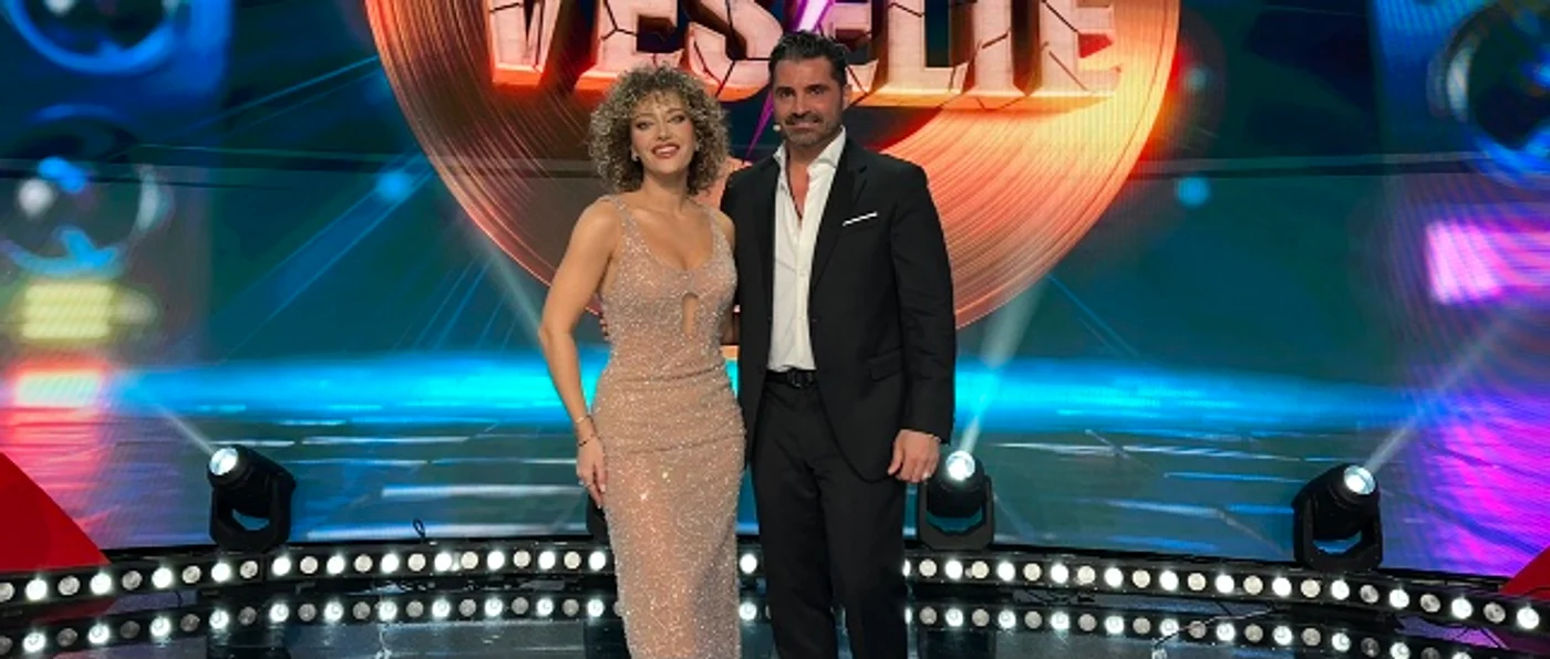 Alexia Țalavutis și Pepe prezintă Bătălie pe veselie foto: Antena 1
