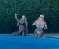 Chivu și Trașcă, poze sexy la piscină / Sursa: Alina Erimia 