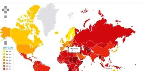 Republica Moldova este una dintre cele mai corupte state din Europa