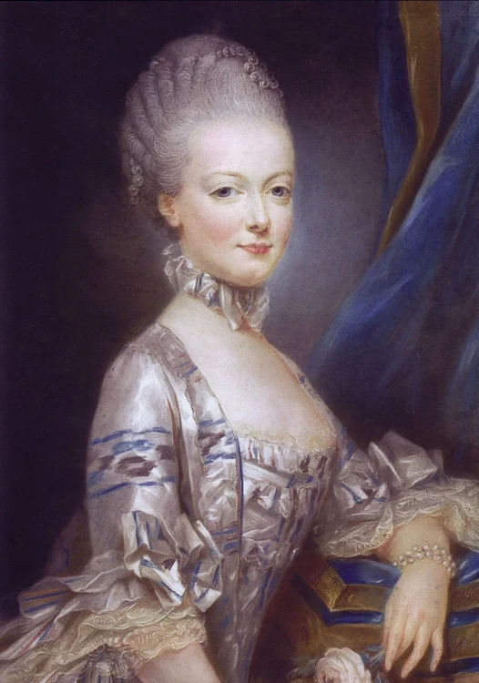 Maria Antoaneta la 14 ani. Portret trimis Delfinului în 1769 (© Wikimedia Commons)