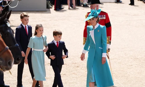 Kate Middleton și copiii George, Charlotte și Louis foto Profimedia (2) jpg