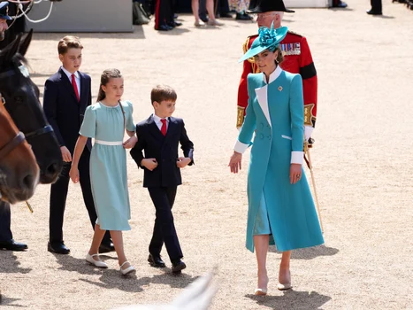Kate Middleton și copiii George, Charlotte și Louis 