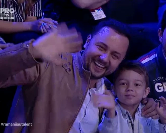Cătălin și David Măruță au fost alături de Andra la "Românii au talent"
